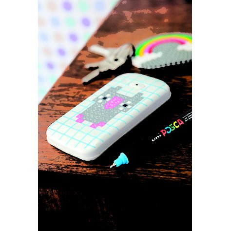 Posca Marcador  Pc-1mr No Permanente Punta Extrafina 0.7mm Verde Marino