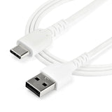 2m Durable Usb 2.0 To Usb C    Cabl Cable White Aramid Fiber