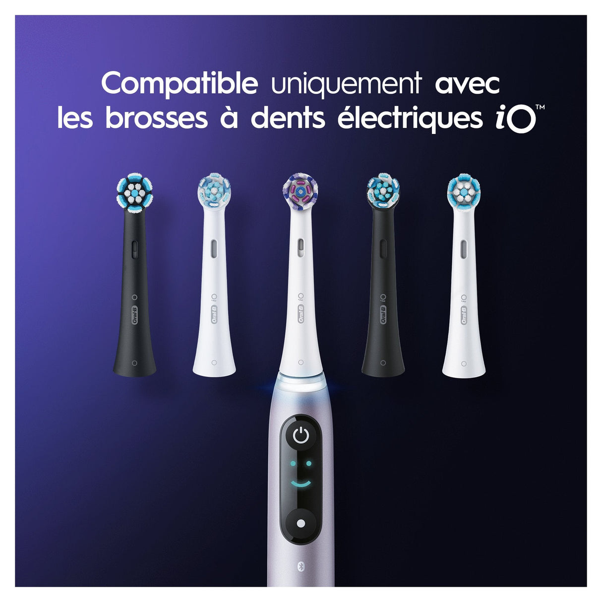 Braun Oral-B Io Rb Ww-4 Radiant Blanco 4er Aufsteckbürsten