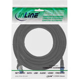 Inline® Patch Cable, Cat.6a, S/Ftp, Tpe (Lszh), Cca, Negro, 5m