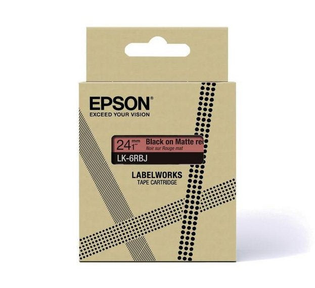 Epson C53s672072 Etiqueta De Impresora Negro, Rojo