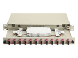 Equip Lwl-Spleisskamen 12-Port Sc-Duplex Om4 1u Komplett Gr