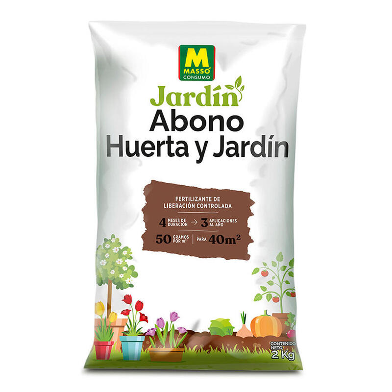 Abono Para Huerta Y Jardín 2kg 231802 Massó