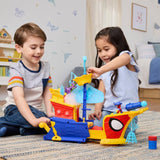 Barco Pirata Telaraña Y Burbujas Spidey Marvel