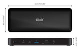 EAN 8719214473044 - CLUB3D CSV-1583 base para portátil y replicador de puertos Alámbrico Thunderbolt 4 Negro imagen 4