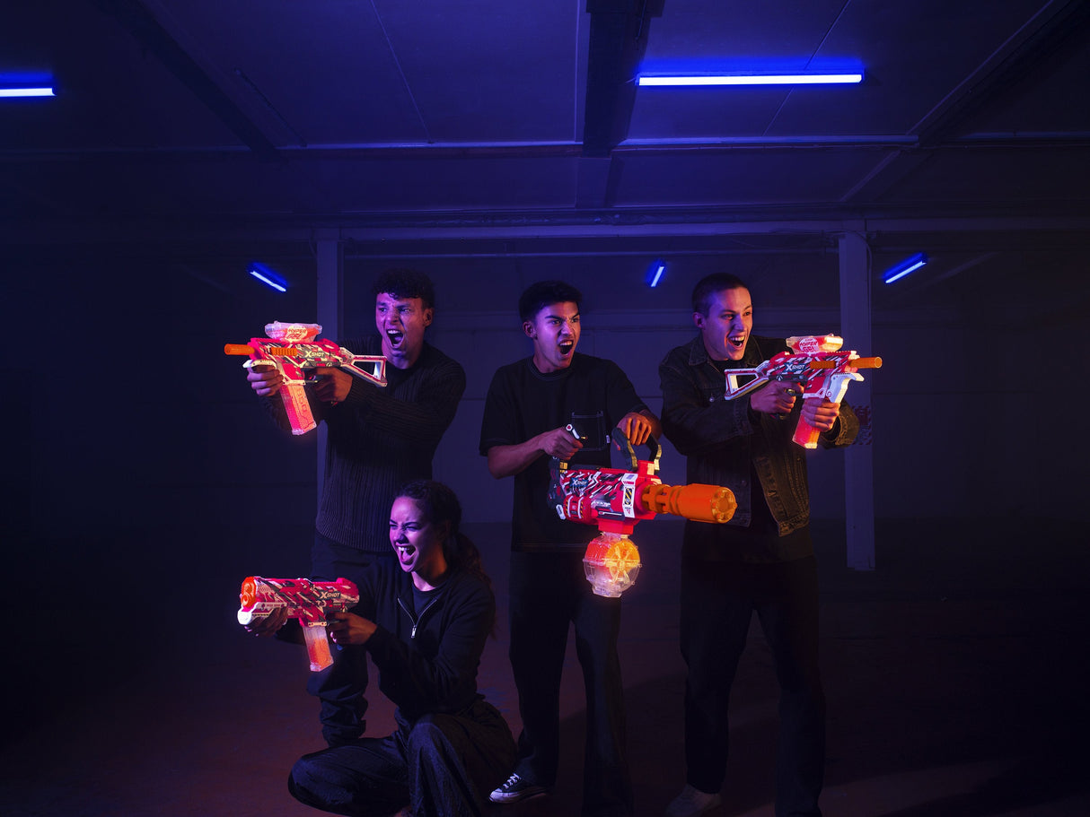 Zuru X-Shot Hyper Gel Gattlin Blaster Motorisiert Mit Gel-Kugeln 36892