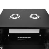 19" Wallmount Box -Eco- 04u, Negro