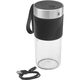 Batidora  Wmf Kitchenminis Mix On The Go 0,3 L  50 W Negro, Acero Inoxidable, Transparente