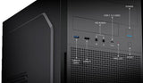 Coolbox Caja Matx M680 Usb-C 3.2 Gen1 Fte.Basic500 500w