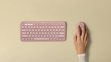 Ratón Logitech Pebble 2 M350s Wireless + Bluetooth Rosa 910-007014