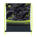 Herlitz Juego De Mochilas Escolares De 4 Piezas, 17 L, Ergonómica,Gris, Verde