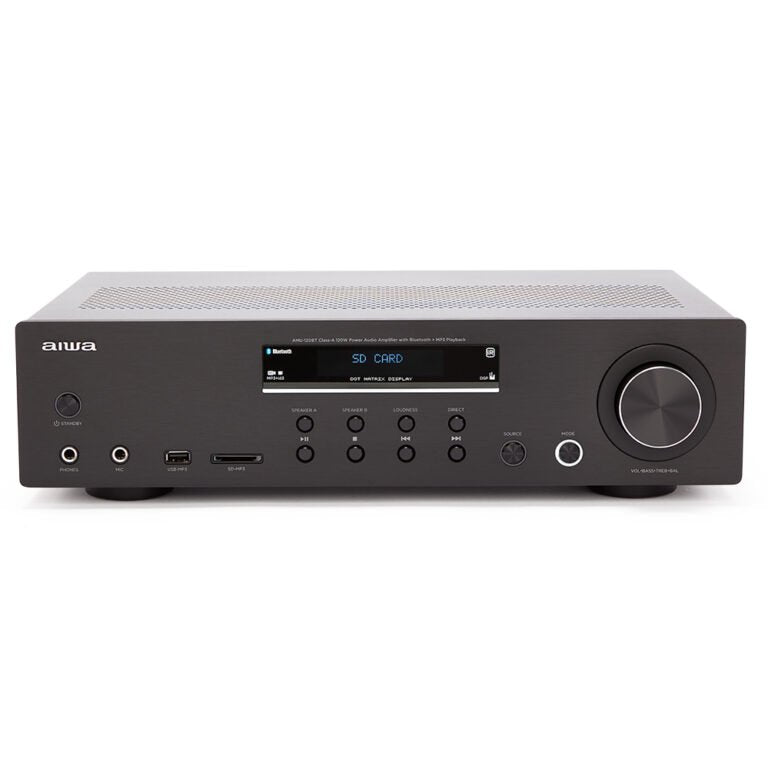 EAN 8435256897494 - Aiwa AMU-120BTBK amplificador de audio 2.0 canales Hogar Negro imagen 4
