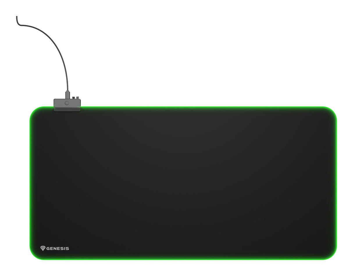 Alfombrilla Genesis Boron 500 Xxl Rgb Logo 800x400 Mm
