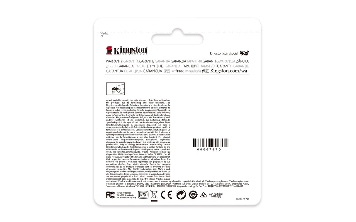 EAN 0740617290141 - Kingston Technology High Endurance 128 GB MicroSD UHS-I Clase 10 imagen 3
