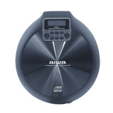 Cd Portatil Aiwa Pcd-810rd X-Hyperbass System Lector Cd/Cdr/Mp3 Bateria Recargable Por Usb Color Negro