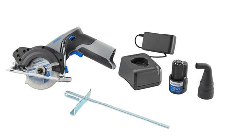 EAN 4053423304190 - Dremel F013CS12JA sierra circular portátil 8,5 cm Gris, Azul, Negro 5000 RPM imagen 1