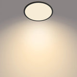 Philips Superslim 3in1 Led Leuchte Cl550 18w 2700k Ip44 Schw