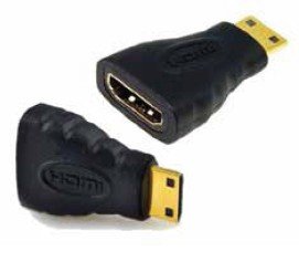 Approx Adaptador Hdmi Hembra A Minihdmi Macho BaaAdo En Oro