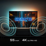 Gigabyte Led-Monitor S55u - 138.7 Cm (54.6") - 3840 X 2160 4k