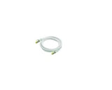 Python Cable De Red M. Cat.7 Rohcable Nylongefl. Weiss 1,5m