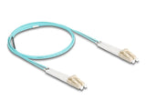 Delock Lwl Cable Lc Duplex A Lc Duplex Multimode Om3 Winkelbar 1 M