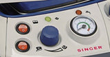 Singer Shg6201 Estación Plancha Al Vapor 850 W 1,2 L Suela De Acero Inoxidable Negro, Azul, Gris