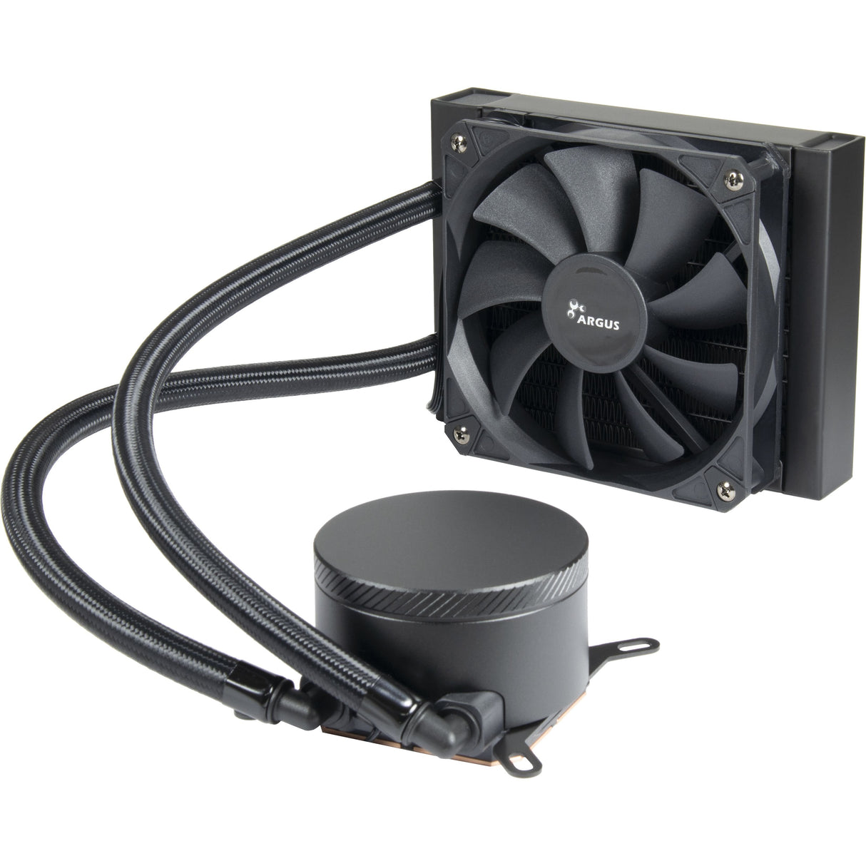 EAN 4260455648622 - Inter-Tech B-120 Procesador Sistema de refrigeración líquida todo en uno 12 cm Negro 1 pieza(s) imagen 1