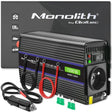 EAN 5901878519258 - Qoltec Monolith adaptador e inversor de corriente Auto/Interior 600 W Negro imagen 1