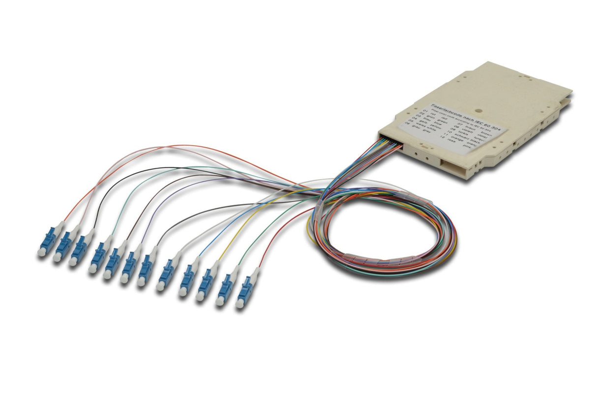 Assmann Electronic A-96933-02-Upc Adaptador De Fibra Óptica Lc Multicolor