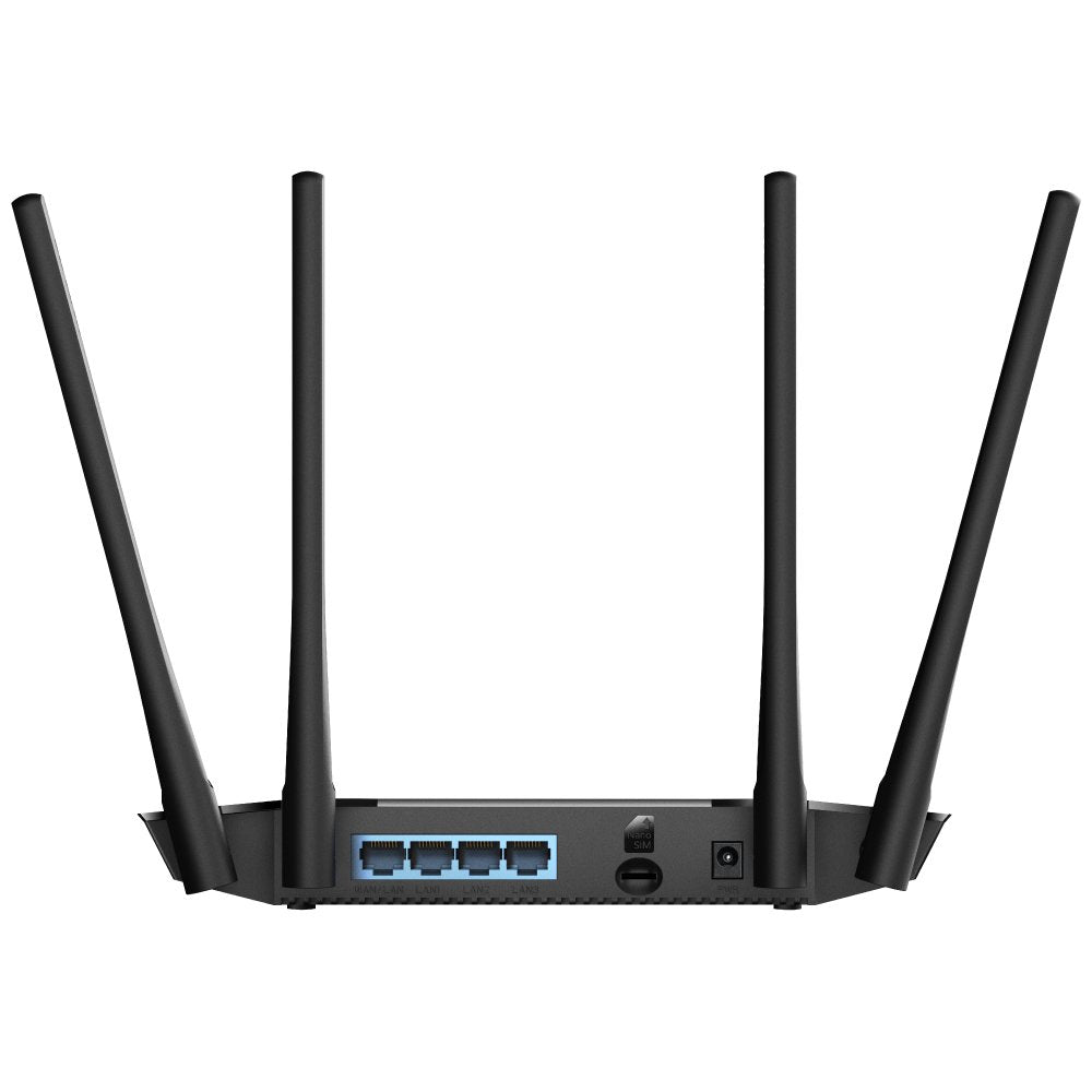 EAN 6971690791193 - Cudy LT400 router inalámbrico Ethernet rápido Banda única (2,4 GHz) 4G Negro imagen 2