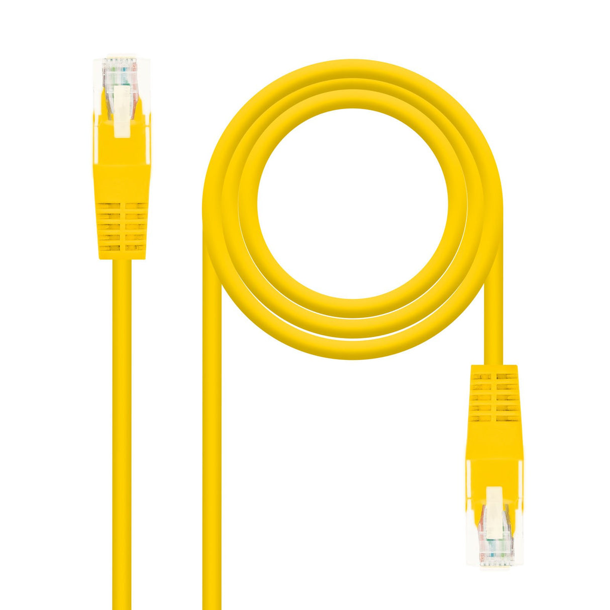 EAN 8433281003705 - Nanocable 10.20.0401-Y cable de red 1 m Cat6e U/UTP (UTP) imagen 1