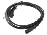 Lanberg Cable De Alimentacion Ca-C7ca-11cc-0018-Bk Conectores Cee 7/16 / Iec320 C7 1.8 Metros