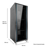 EAN 6940533543879 - aiten data AI6842 Rack o bastidor independiente Negro imagen 12
