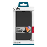 Sbs Wallet Stand Xiaomi 15 Schwarz