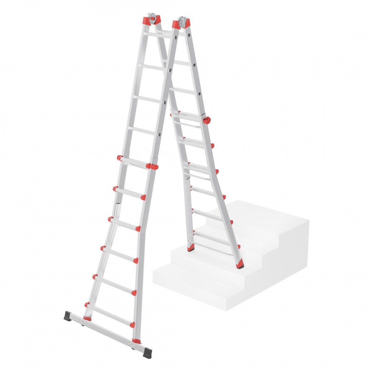 Hailo M80 4x6 Rung Ladder