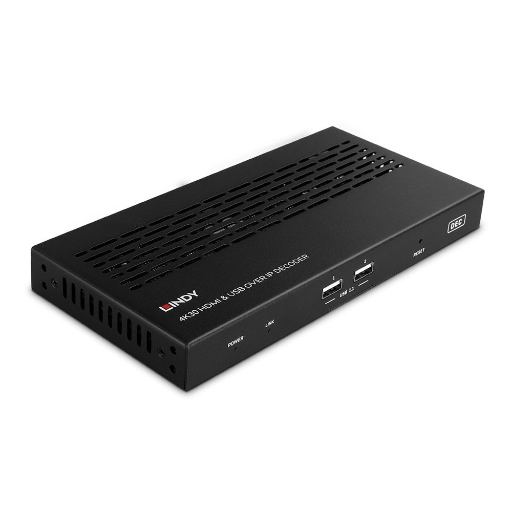 EAN 4002888383974 - Lindy 38397 extensor audio/video Receptor AV Negro imagen 1