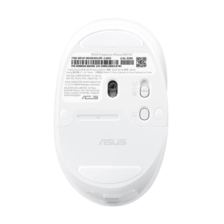 EAN 4711387343654 - ASUS Fragrance Mouse MD101 ratón Hogar Ambidextro RF Wireless + Bluetooth Óptico 2400 DPI imagen 5
