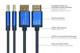 EAN 4014619603602 - Alcasa 4814-SF050B cable DisplayPort 5 m Azul imagen 2