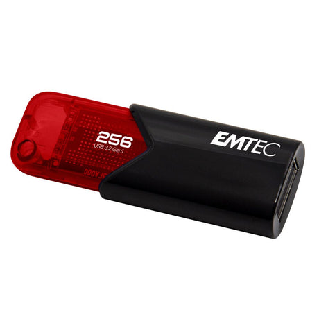 EAN 3126170173218 - Emtec Click Easy unidad flash USB 256 GB USB tipo A 3.2 Gen 1 (3.1 Gen 1) Negro, Rojo imagen 3