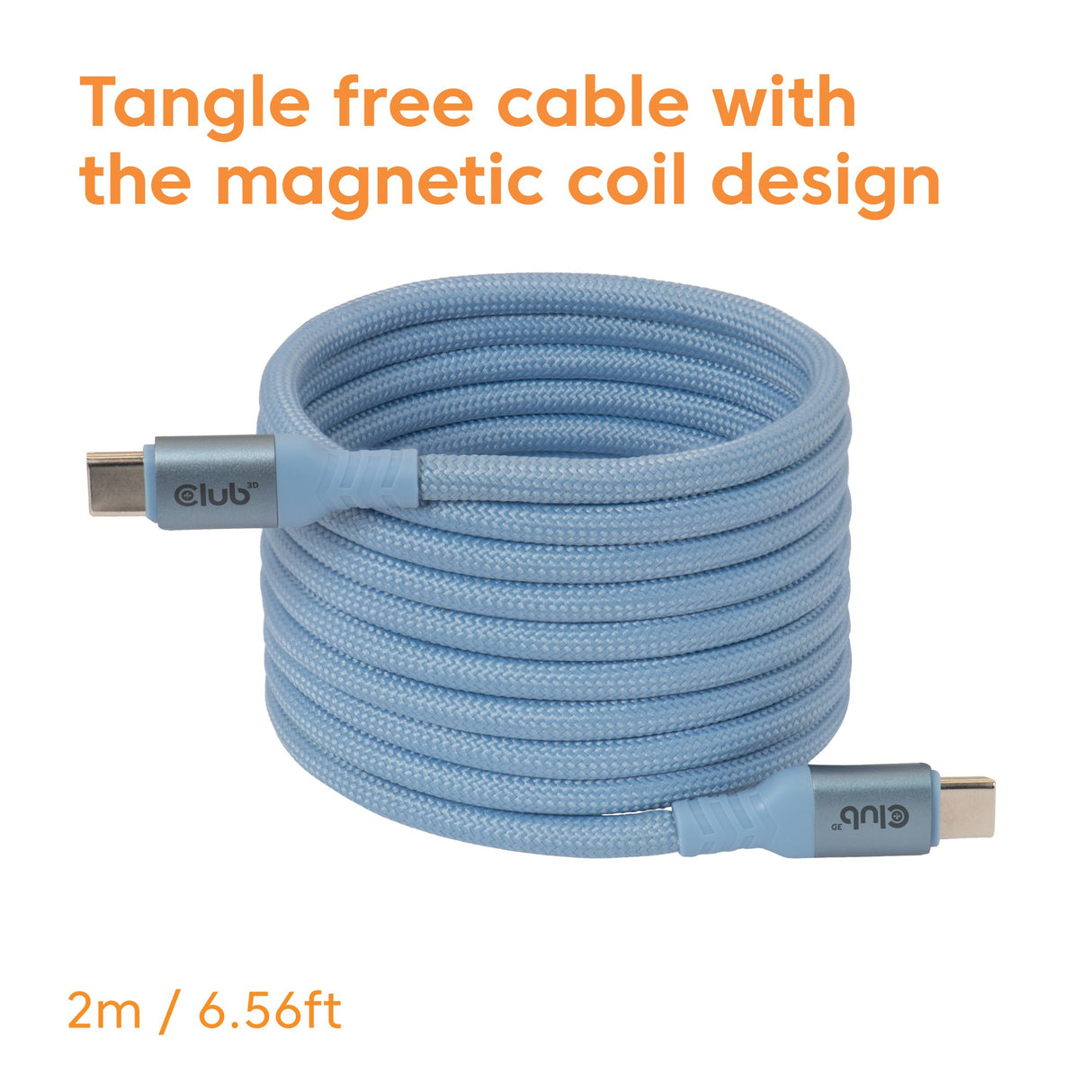 EAN 8719214473594 - CLUB3D CAC-3030 cable USB 2 m USB C 0,48 Gbit/s 240 W Azul imagen 3