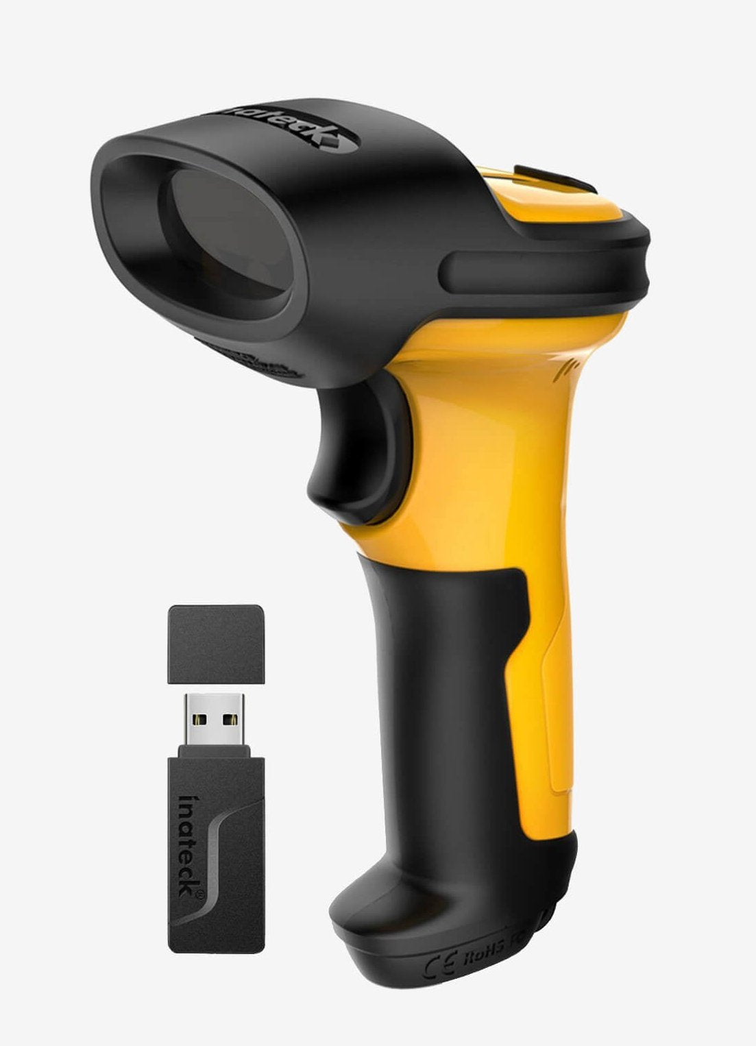 Inateck Barcodescanner P6 Amarillo [Bcm-P6_amarillo]