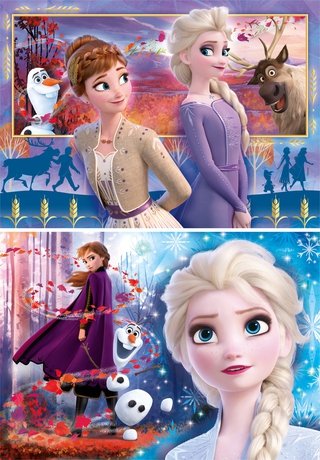 Puzzle Maxi Frozen 2 Disney 2x60pzs