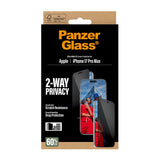 Panzerglass 2-Way Privacy Screen Protector Iphone 17 Pro Max Ultra-Wide Fit