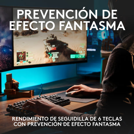 EAN 5099206098398 - Logitech G 920-010558 teclado Juego USB QWERTY Español Negro imagen 10