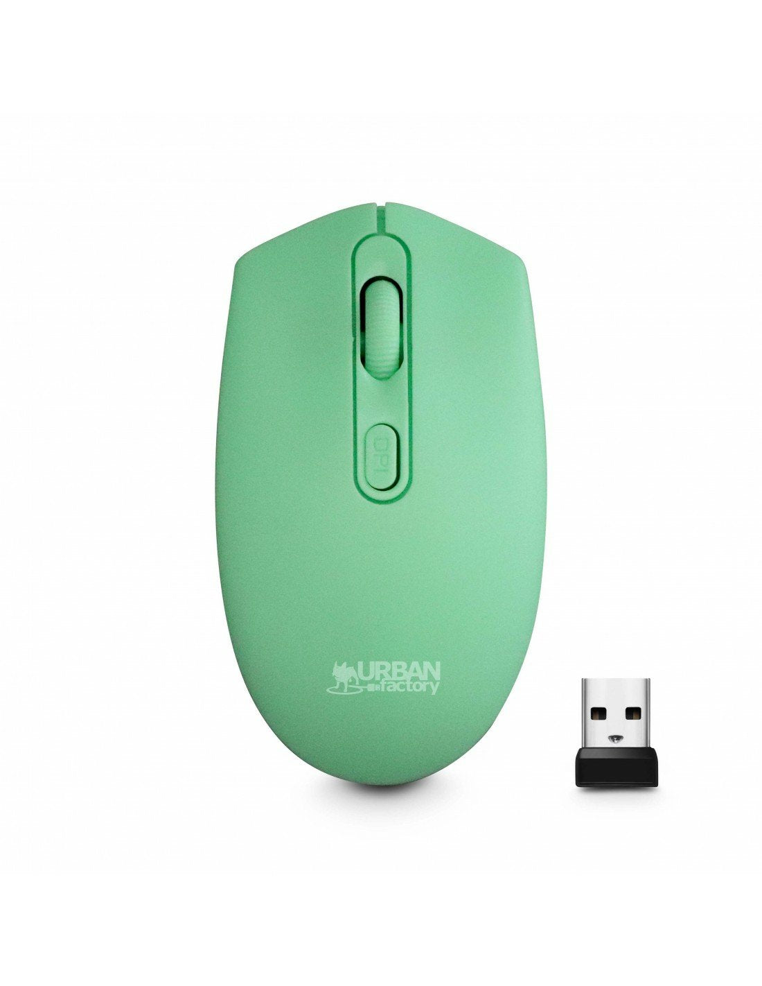 Wireless 2.4 Ghz Mouse - 1200 - Dpi - Green