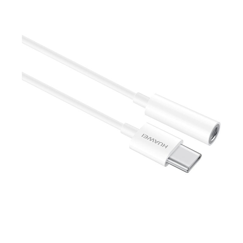 Adaptador Huawei Usb Tipo-C Macho A Jack 3.5 Mm Hembra Cm20 0.09m Blanco 55030086