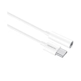 Adaptador Huawei Usb Tipo-C Macho A Jack 3.5 Mm Hembra Cm20 0.09m Blanco 55030086