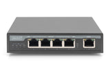 Digitus 4 Port Gigabit 4ppoe Extender, 802.3at, 60 W