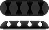 Microconnect Cablemana-16 Organizador De Cables Piso Soporte Para Cables Negro 2 Pieza(S)