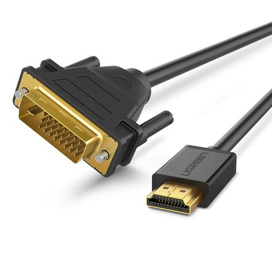 Ugreen 30116 Adaptador De Cable De Vídeo 1 M Dvi Hdmi Negro
